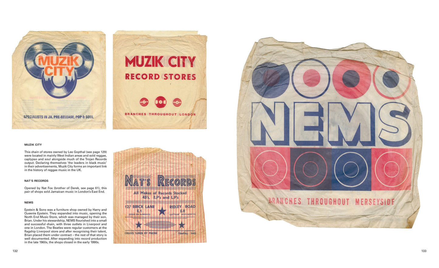 A-Z of Record Shop Bags: 1940s to 1990s