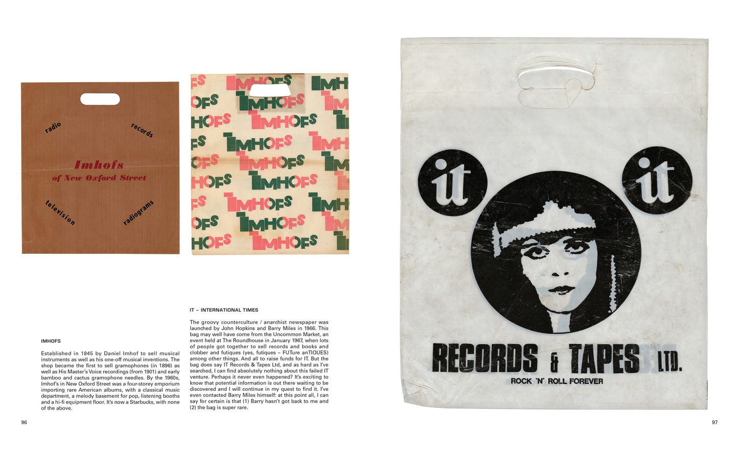 A-Z of Record Shop Bags: 1940s to 1990s