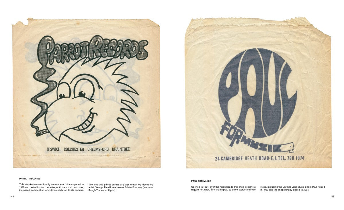 A-Z of Record Shop Bags: 1940s to 1990s